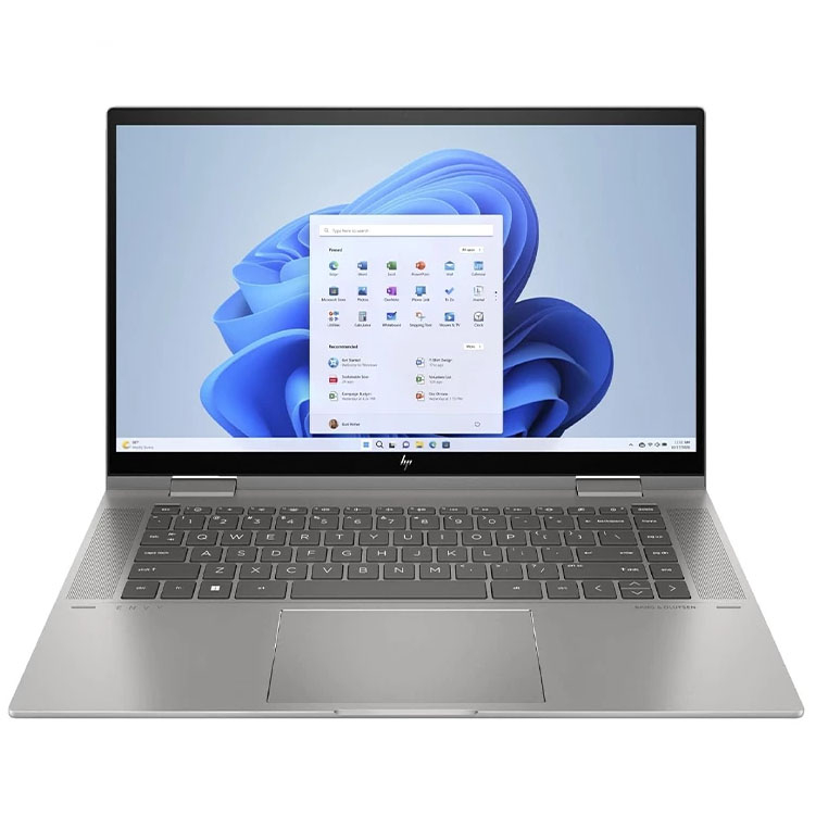 لپ تاپ 15.6 اینچی اچ‌ پی مدل Envy X360 15-EW1058wm-i5 1335U-16GB DDR4-512GB SSD-Touch-W
